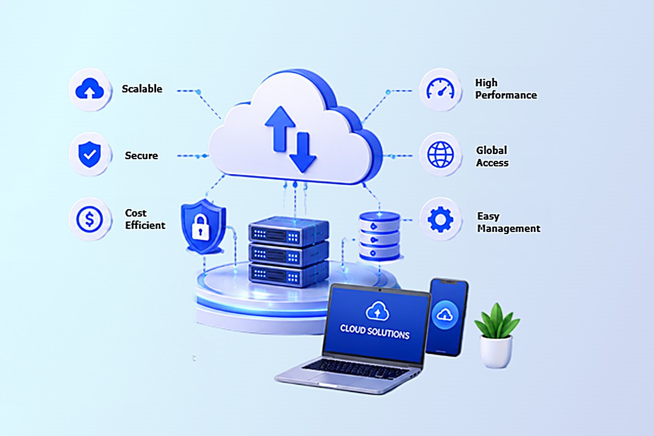 Cloud Solutions illustration