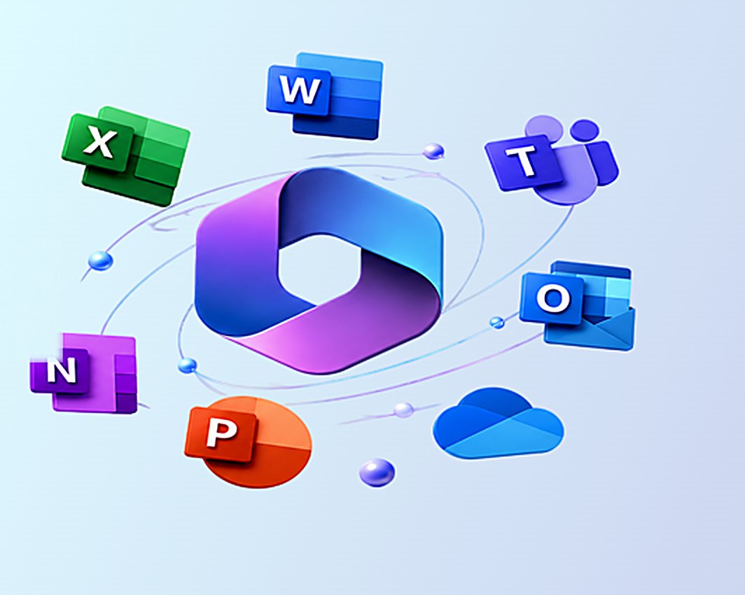Microsoft 365 & Google Workspace illustration